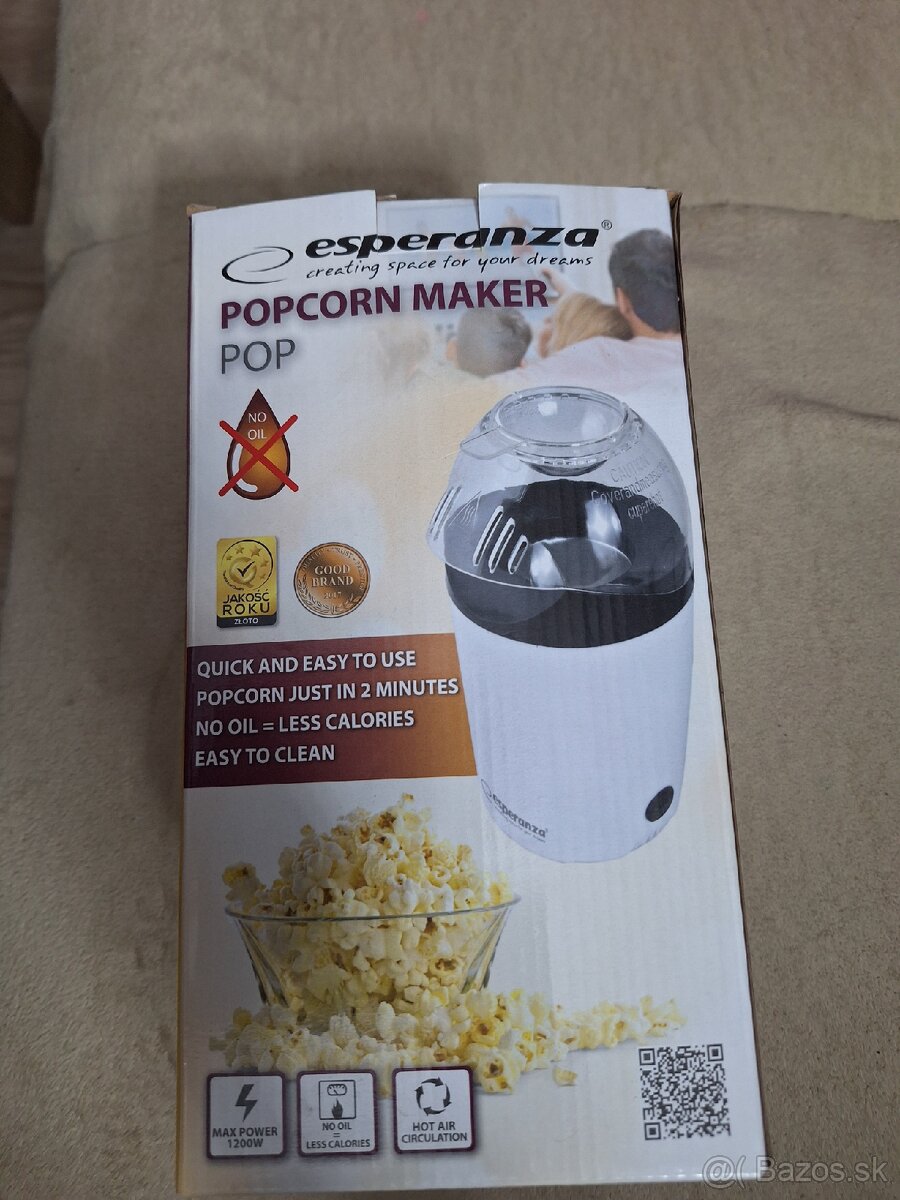 Elektrický popcornovač