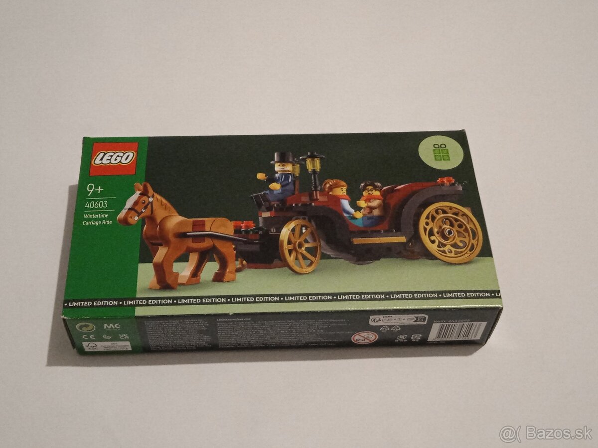 Nabízím Lego 40603 Zimní projížďka kočárem Nové