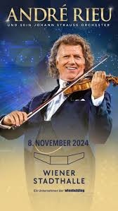 Koncert Andreu Rieu 8.11.2024 Wien Stadhalle