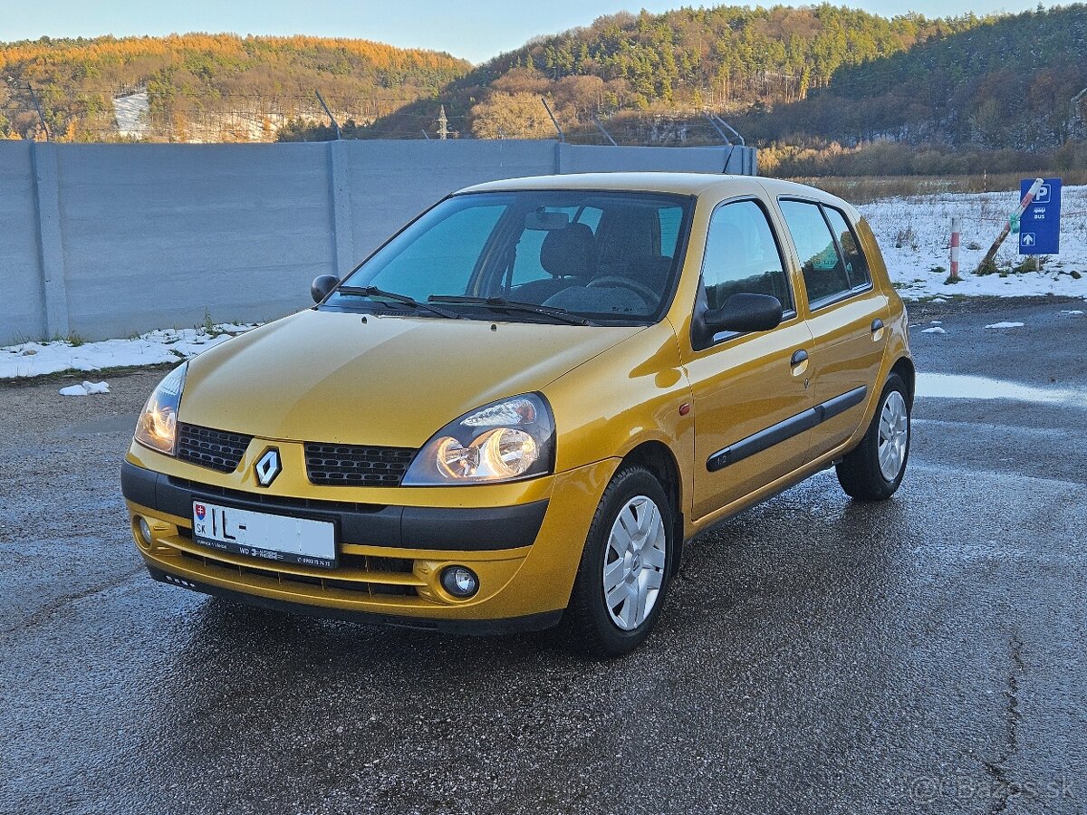 Clio 2001 1.2 benzín - prvý majiteľ,kúpené v SK - STK 6/25