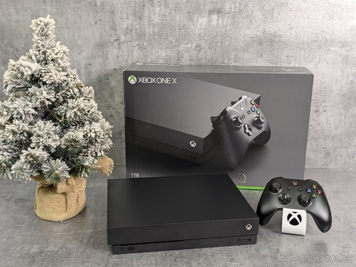 Xbox One X 1TB, 1 ovládač + darčeky