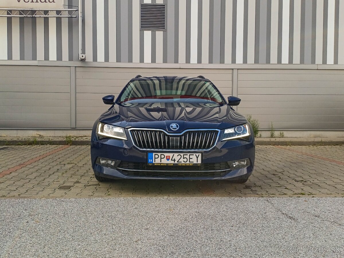 Škoda Superb 2.0 TDI DSG 4x4 140kW, nízky nájazd KM