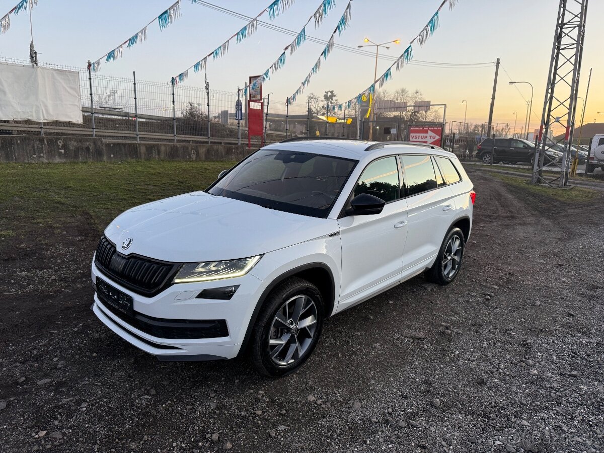 Škoda Kodiaq 2.0 TDI SCR 190k Sportline DSG 4x4 ťažné