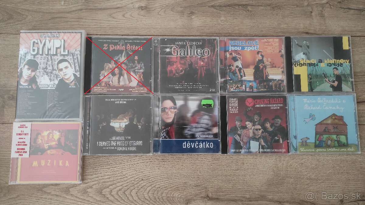 Predám soundtracky na CD