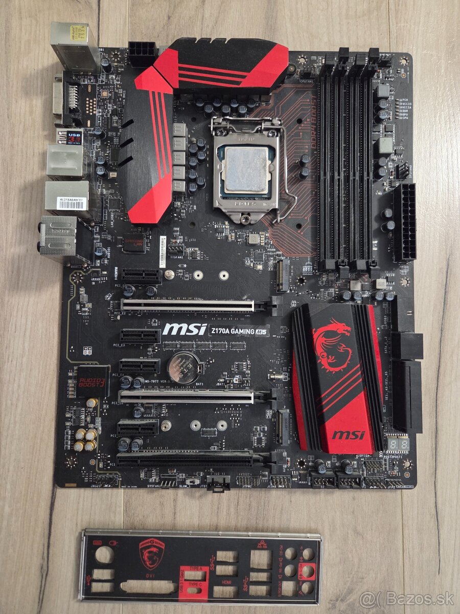 maticna doska Z170A Gaming M5 + Intel Core i5-6600K