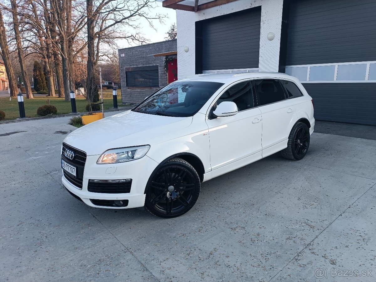 AUDI Q7 S-LINE QUATTRO 3.0TDi 176Kw (239Ps) 7-MIESTNA VERZIA