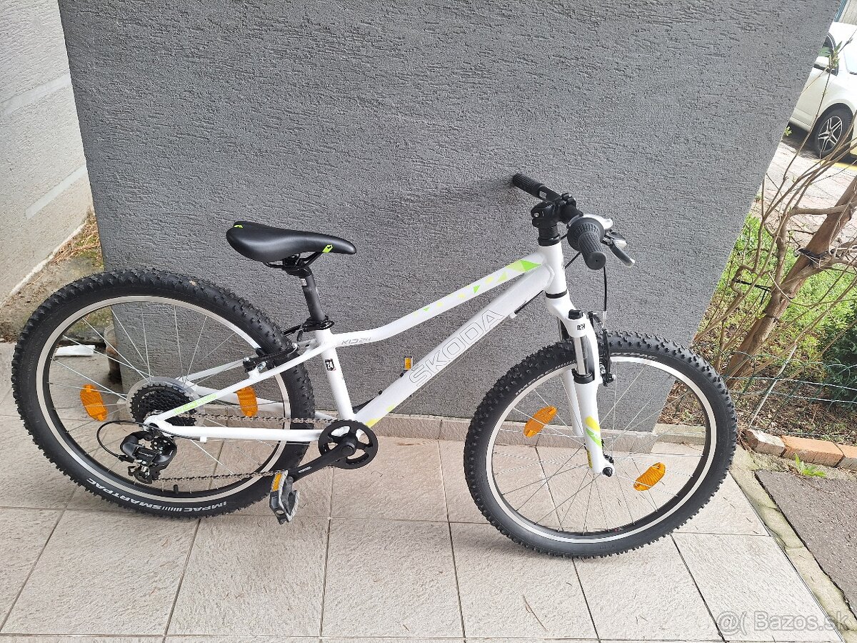 Predám detský bicykel 24kola Škoda ako nový