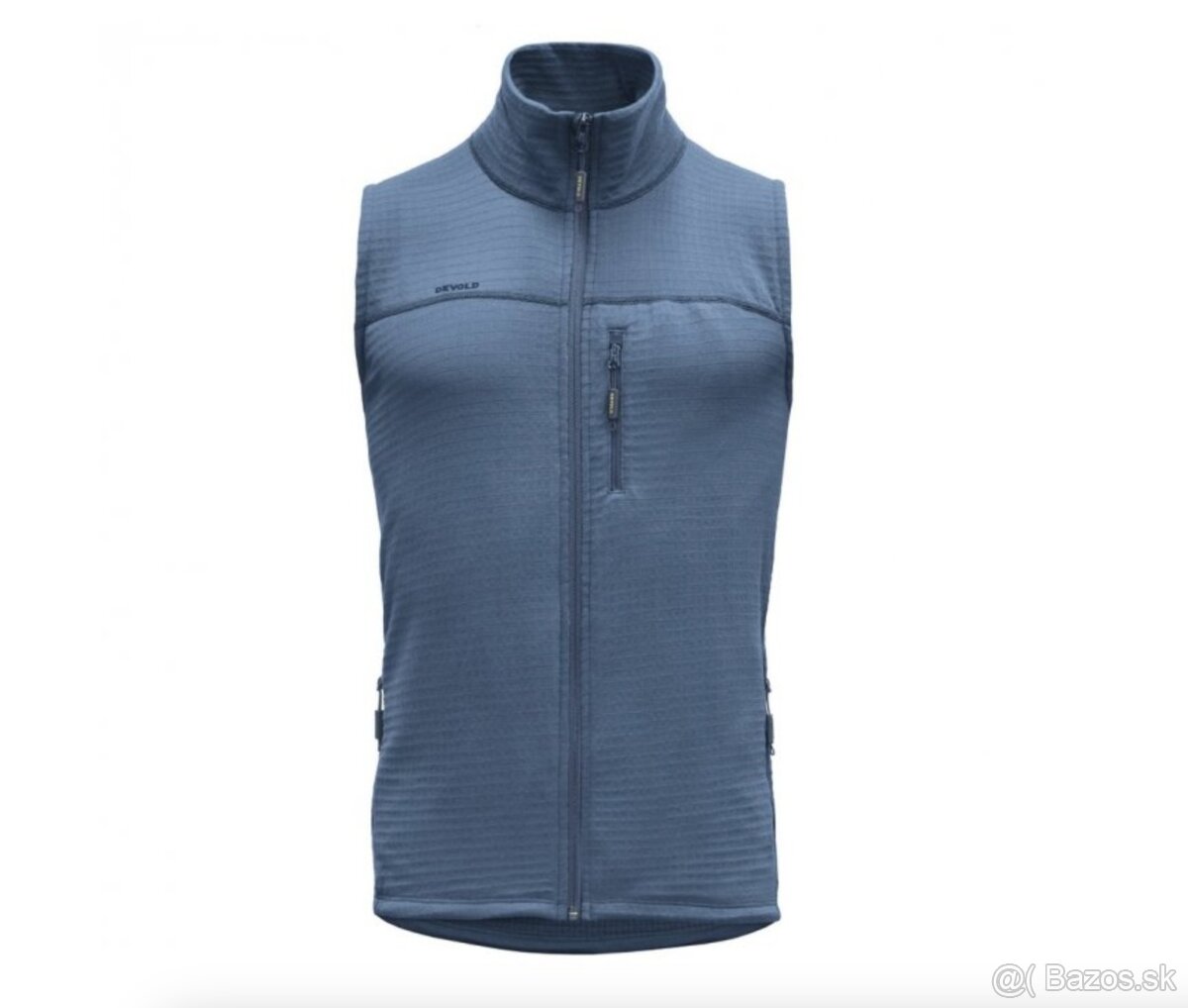 Devold Egga Grid Merino Vest M Seablue