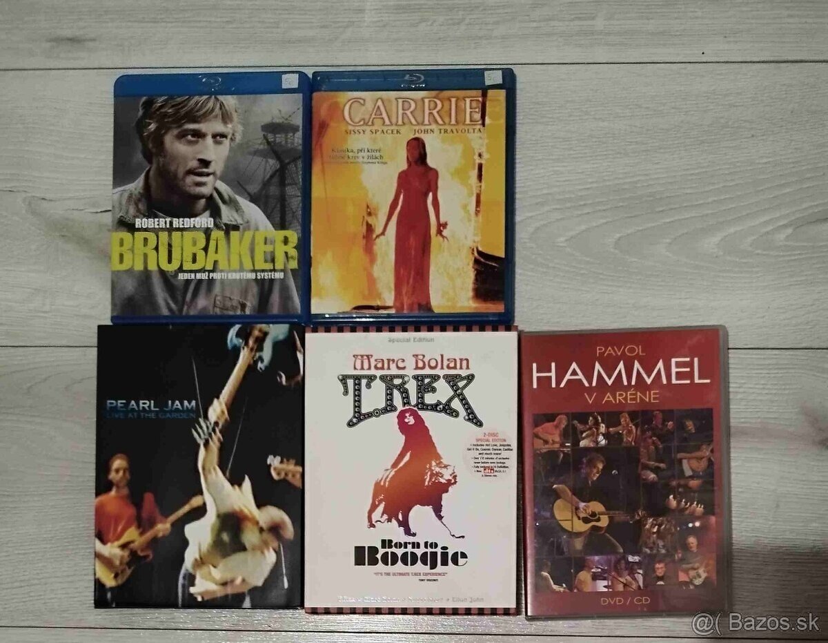 DVD koncerty / Blu-ray filmy/VHS