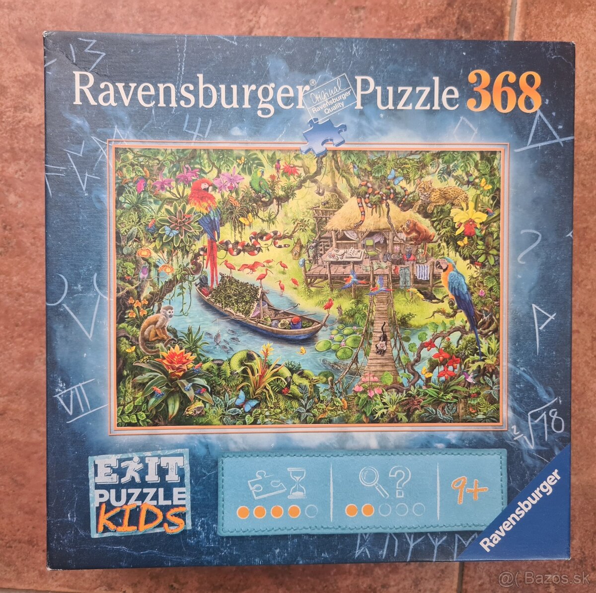 Puzzle Ravensburger Exit Kids - Expedícia do džungle (368ks)