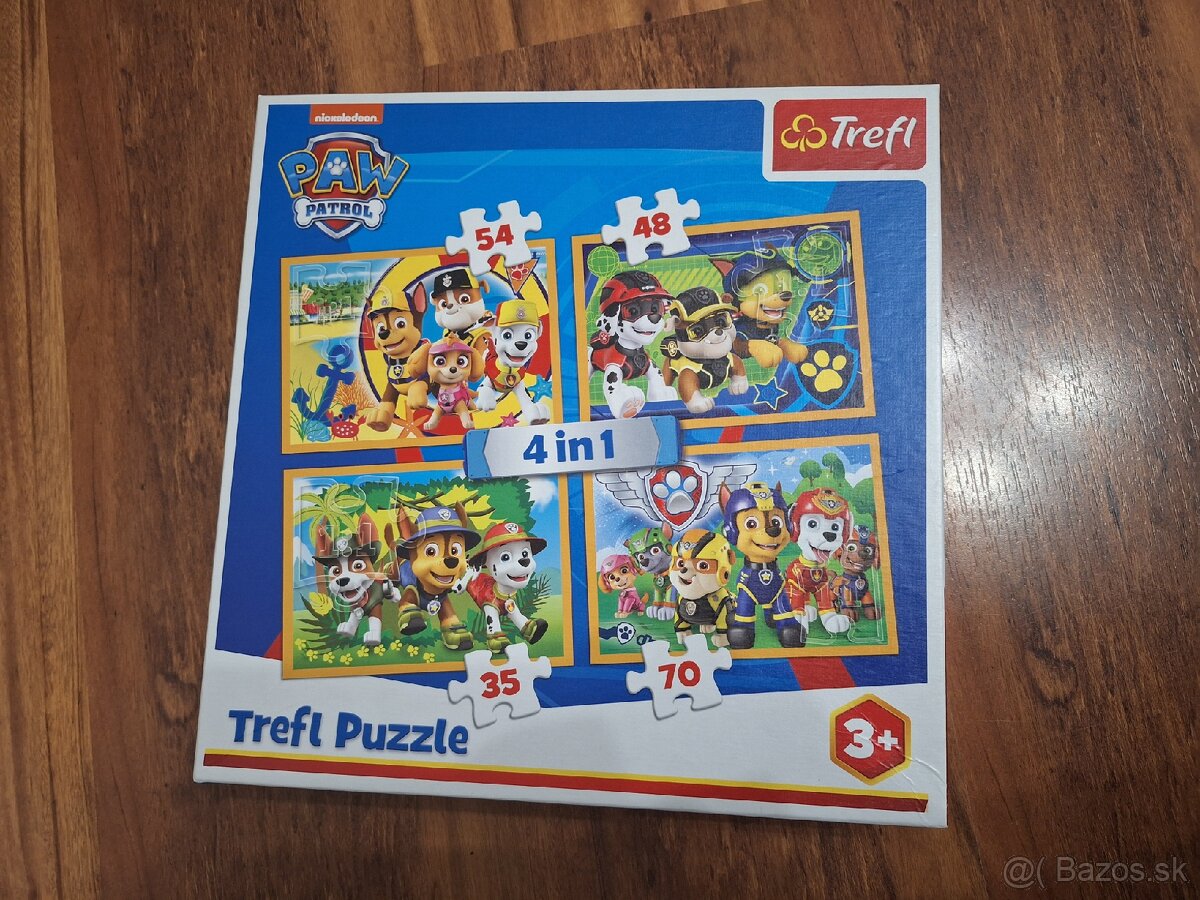 Trefl paw patrol 4 v 1

