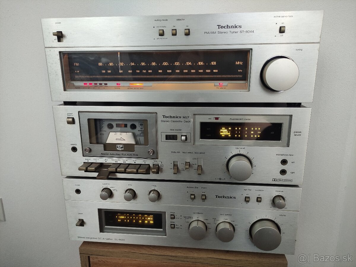 Technics RS-M17 a Technics ST-8044, prodám i zvlášť