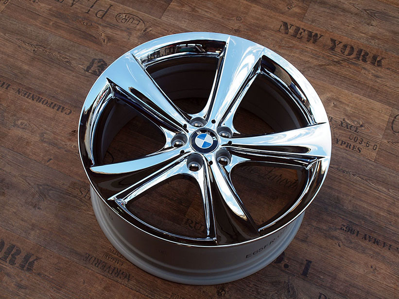 21" Alu kola = 5x120 = BMW 7er E65 = STYLING 128 - CHROM