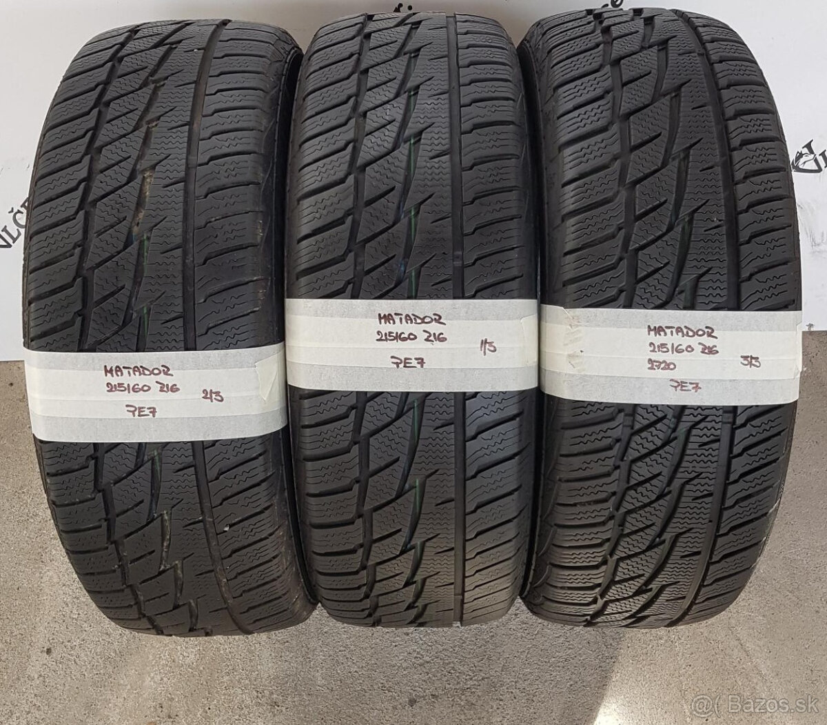 Zimné pneumatiky 215/60 R16 MATADOR DOT2720