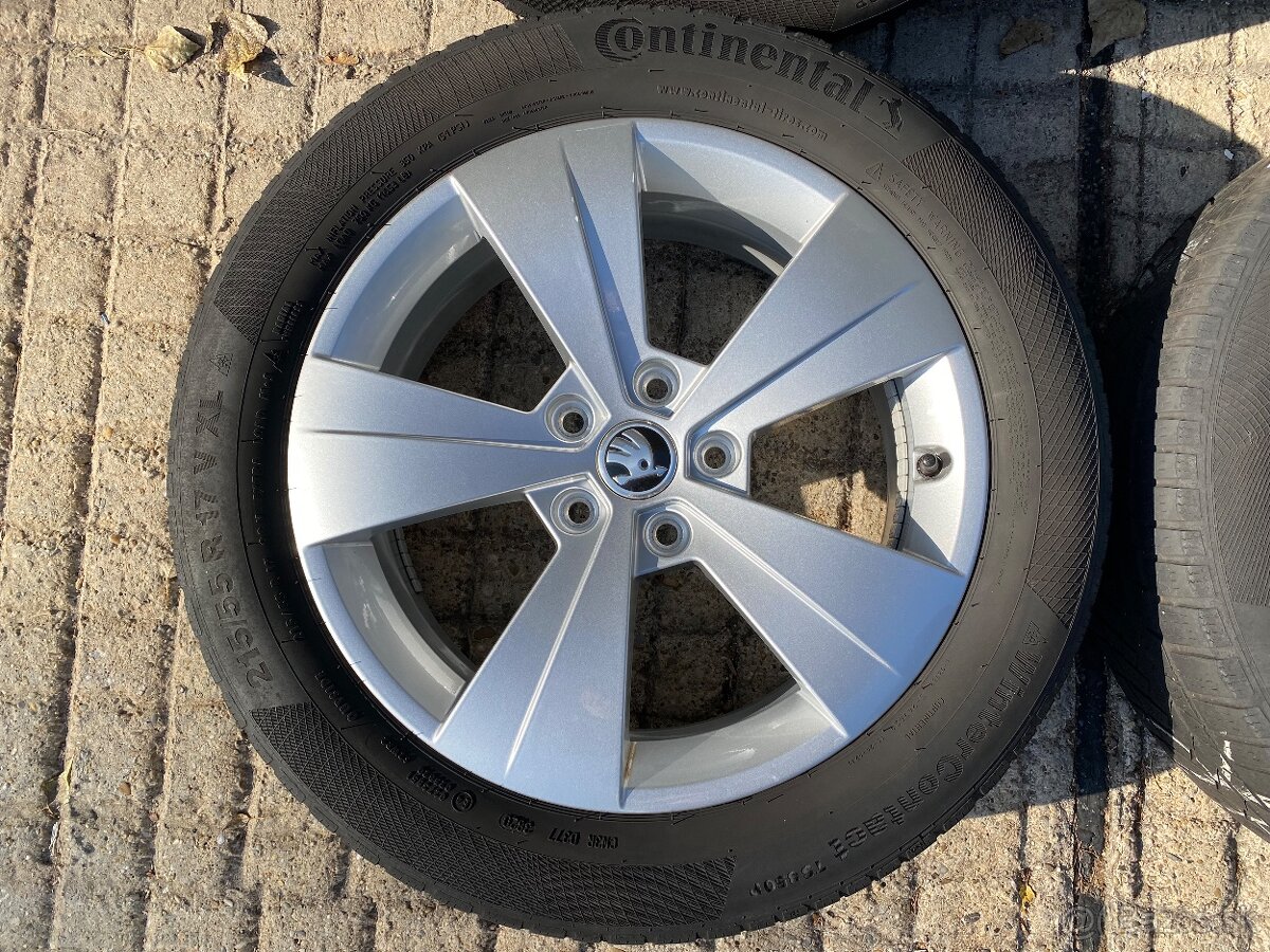 5x112 R17 original Škoda Superb 3 TRITON