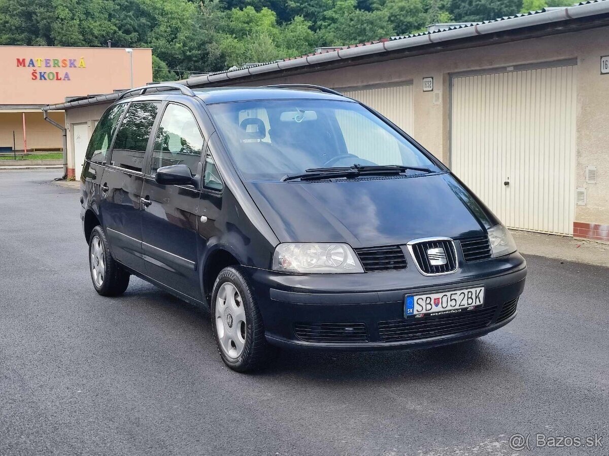 Seat Alhambra 2003 benzín -lpg,7 miestna ,predám