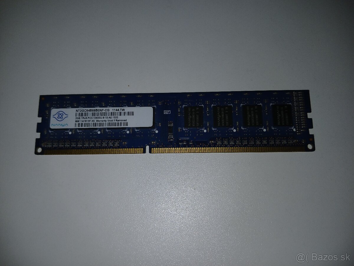 Pamäte RAM ddr3  3x4GB a 2x2GB