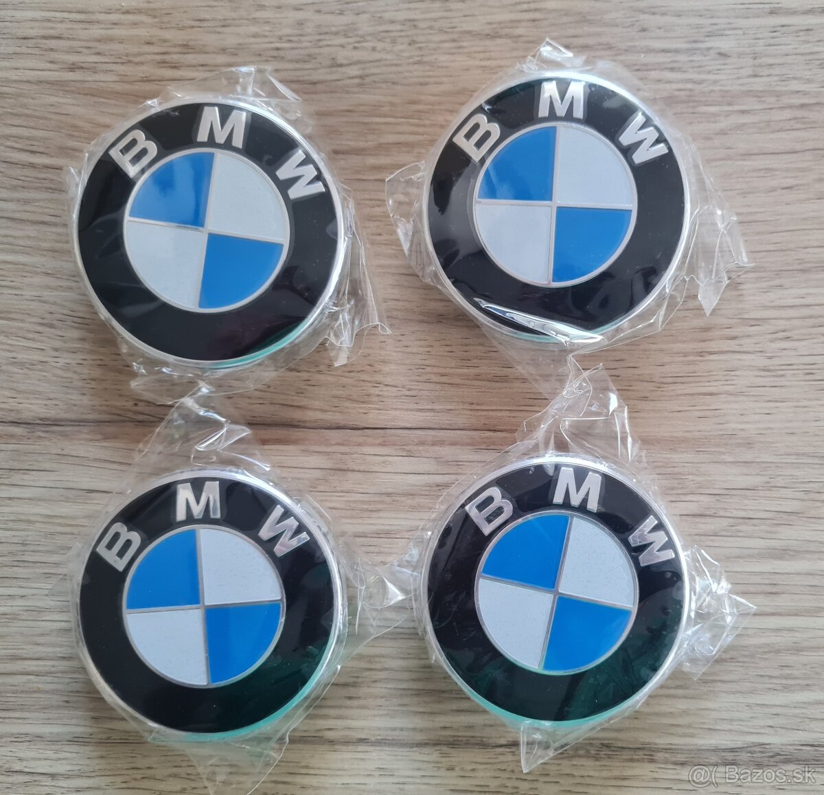 Predám stredové krytky na disky BMW 68mm