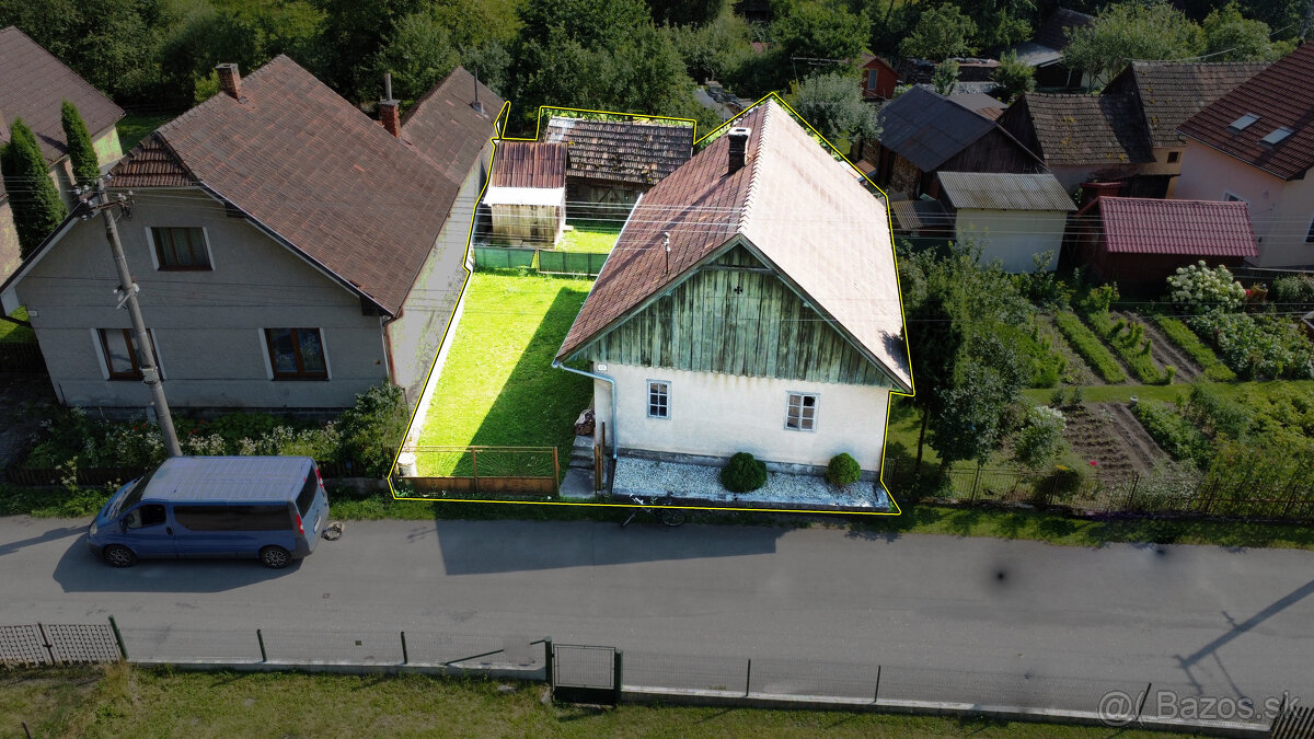 Chata, drevenica na predaj Necpaly