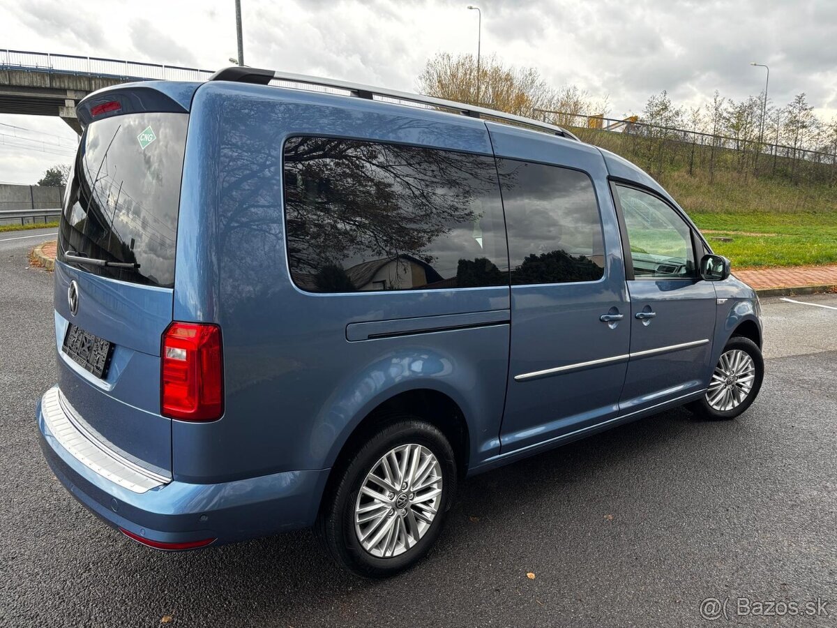 Volkswagen caddy maxi higline CNG 7miestne