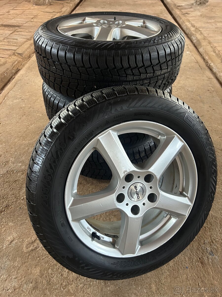 ZIMNÁ ALU SADA 5x112 R16,205/60 R16H,DEZEN 8mm