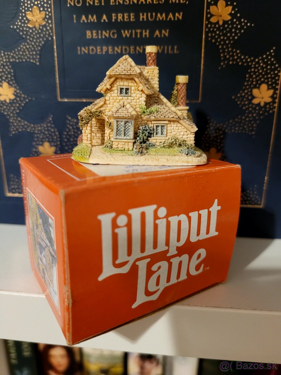 Lilliput Lane - zberatelsky minidomcek Cottage vineAnglicko