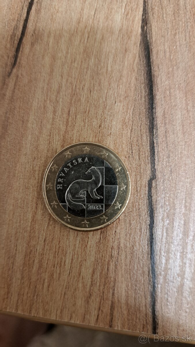 1 euro - hrvatska 2023