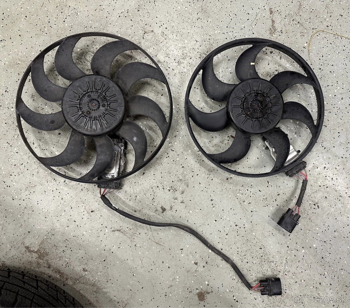 Predám ventilátory Audi A6 C6 4f