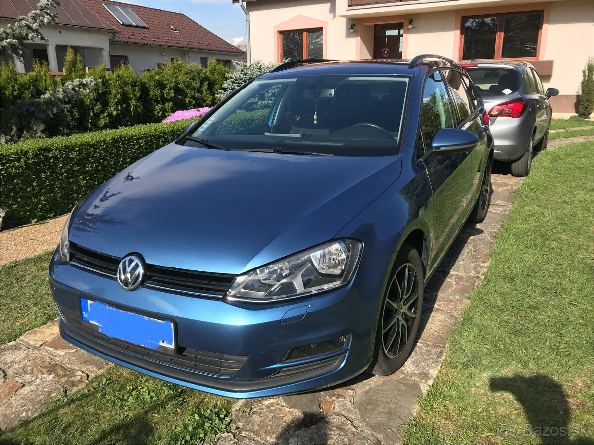 VW Golf 7 Variant 1.6 TDI, r. v. 2013