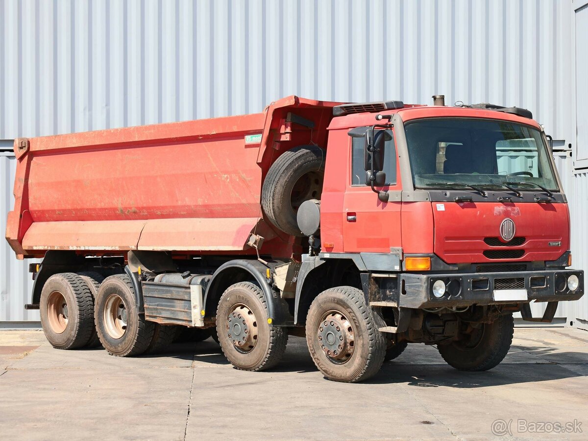 Tatra T 815 TERNO 2, 8x8, DUMPER, HARDOX, NOVÉ PNEU, DVĚ NAT