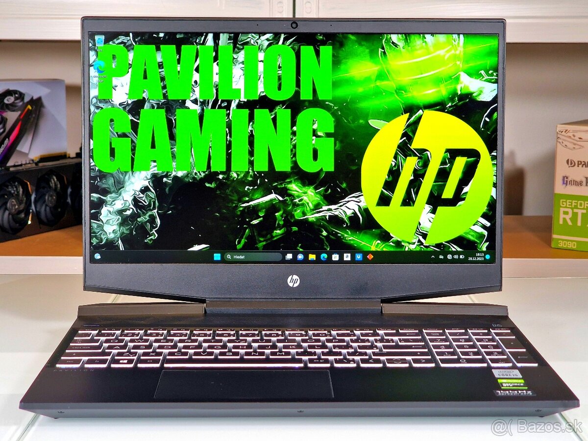 Herný notebook HP GAMING 17 | 17,3" | GTX 1660Ti | ZÁRUKA