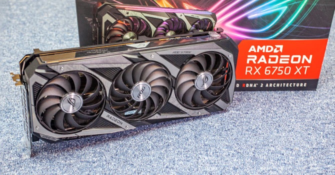 ASUS ROG STRIX RX 6750 XT O12G GAMING