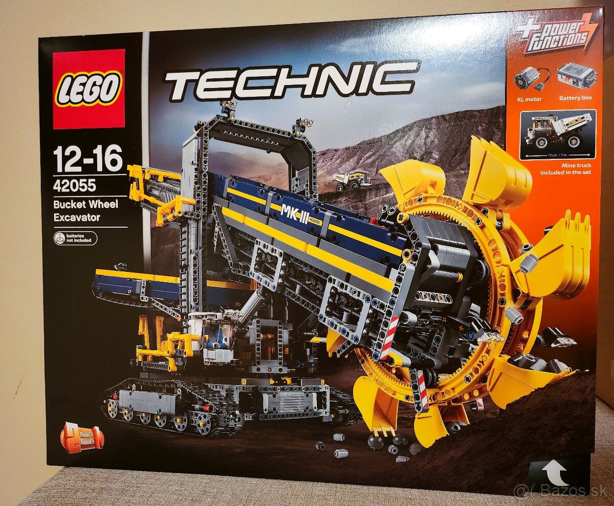 LEGO 42055 - Bucket Wheel Excavator NEROZBALENE