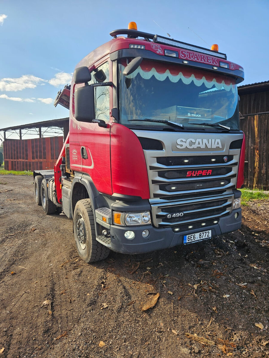 Lesovoz Scania 6x6