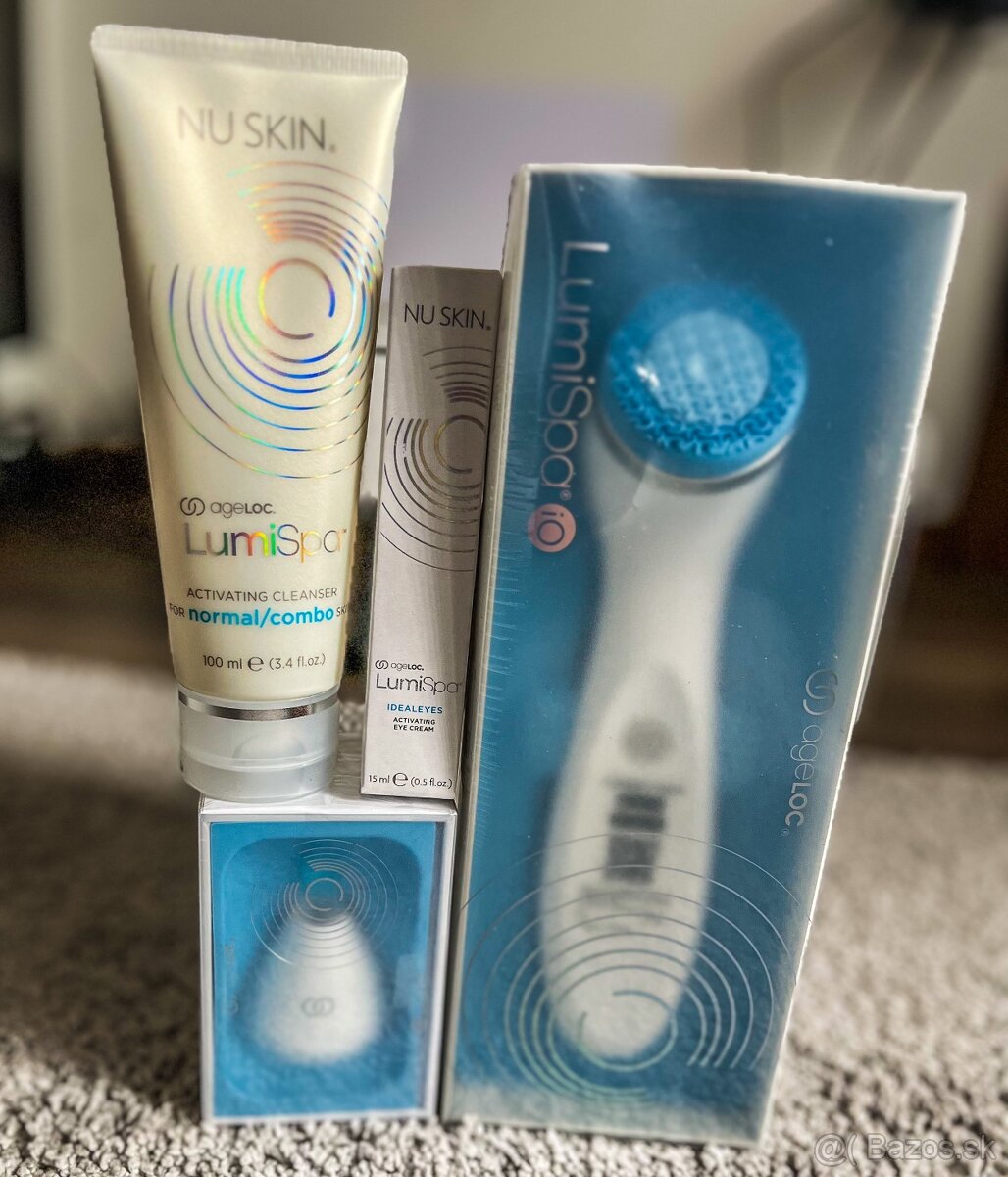 AKCIA NuSkin Lumispa iO+gel+stojan+ocny nadstavec+ocny krem