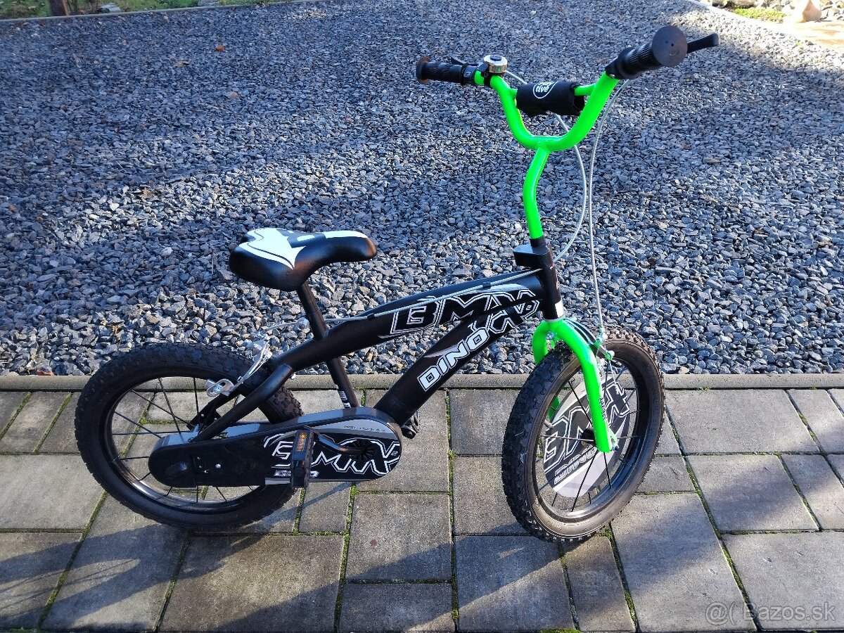 Detský bicykel bmx dino