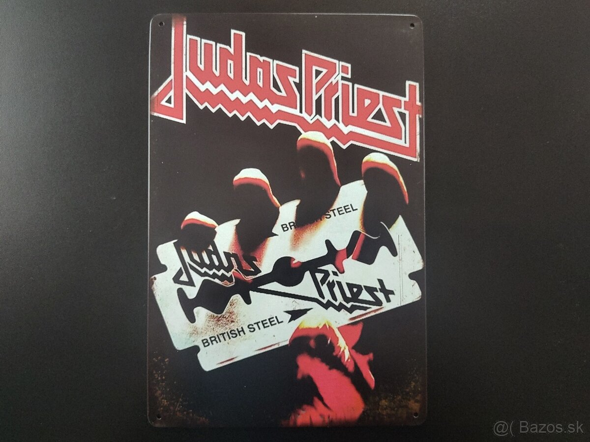 Retro plechová tabuľa JUDASPRIEST