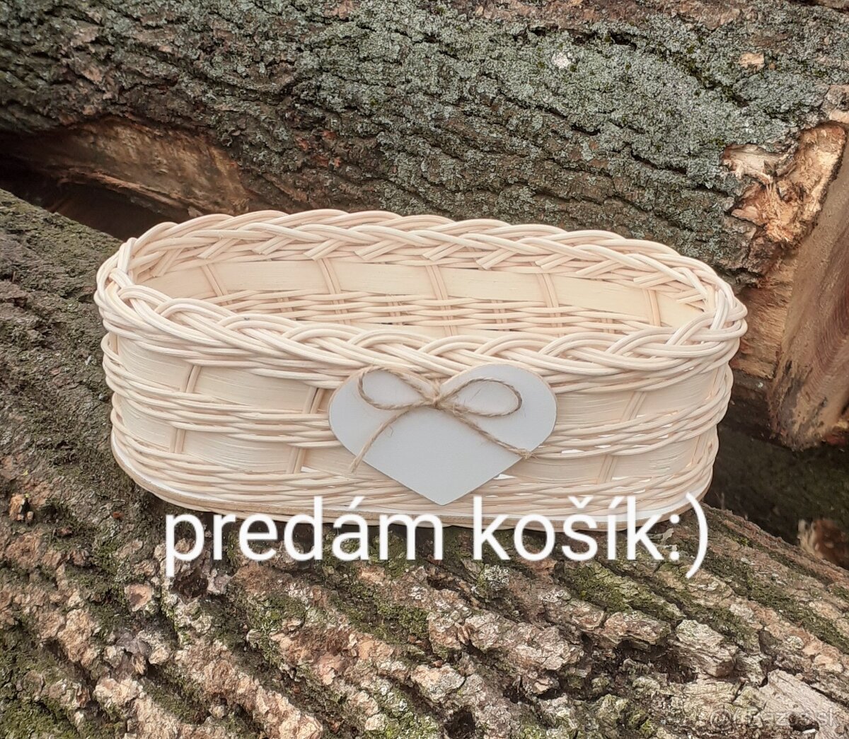 Predam pleteny kosik z pedigu