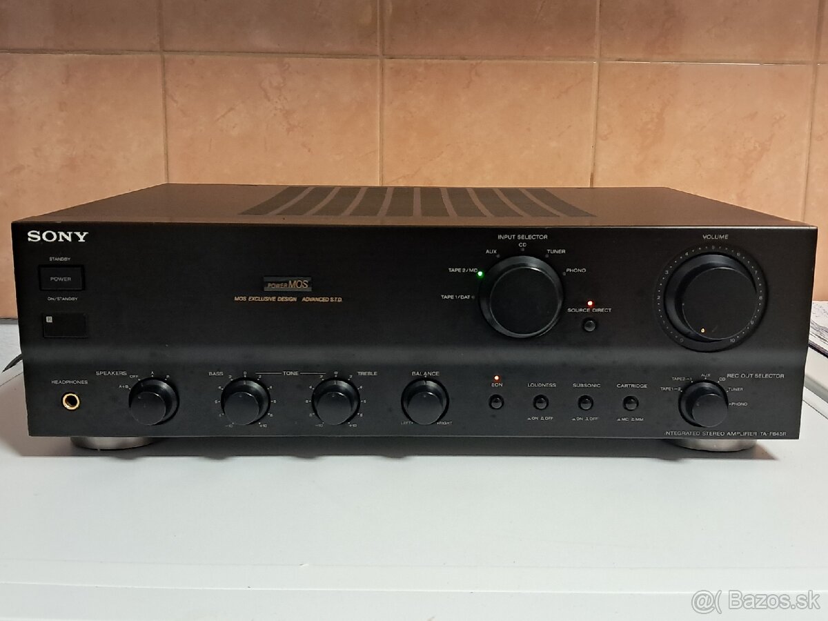 SONY TA-F645R / INTEGRATED STEREO AMPLIFIER / POWER MOS