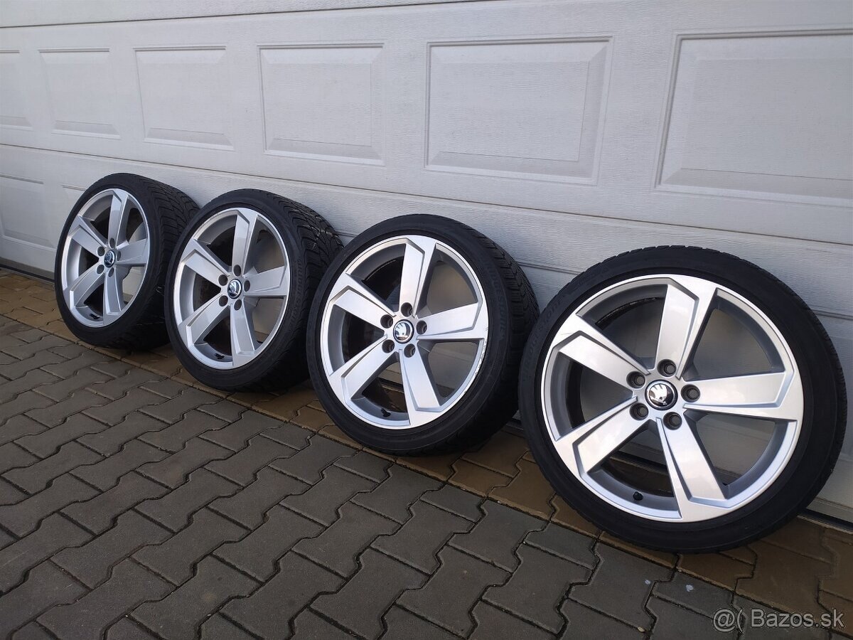 Orig. sada Audi, VW, Škoda, Seat 5x112 R18 + pneu 225/40 R18