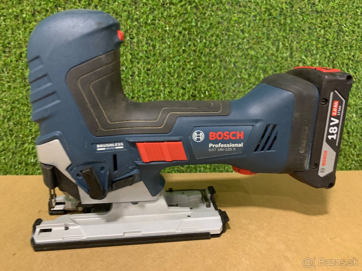 BOSCH GST 18V-125 S 18 V akumulátorová priamočiara píla