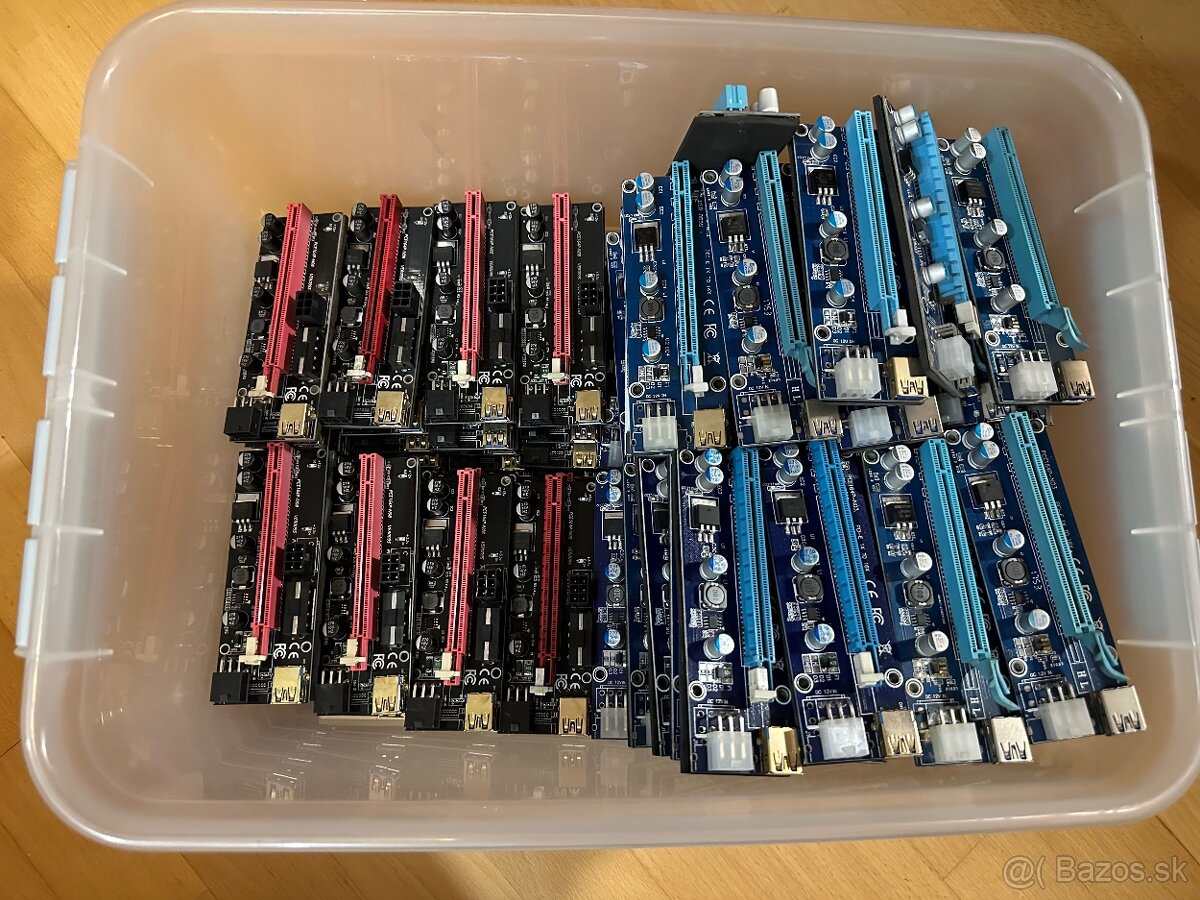 150ks PCI-E Riser VER009S 1X to 16X - Crypto Mining