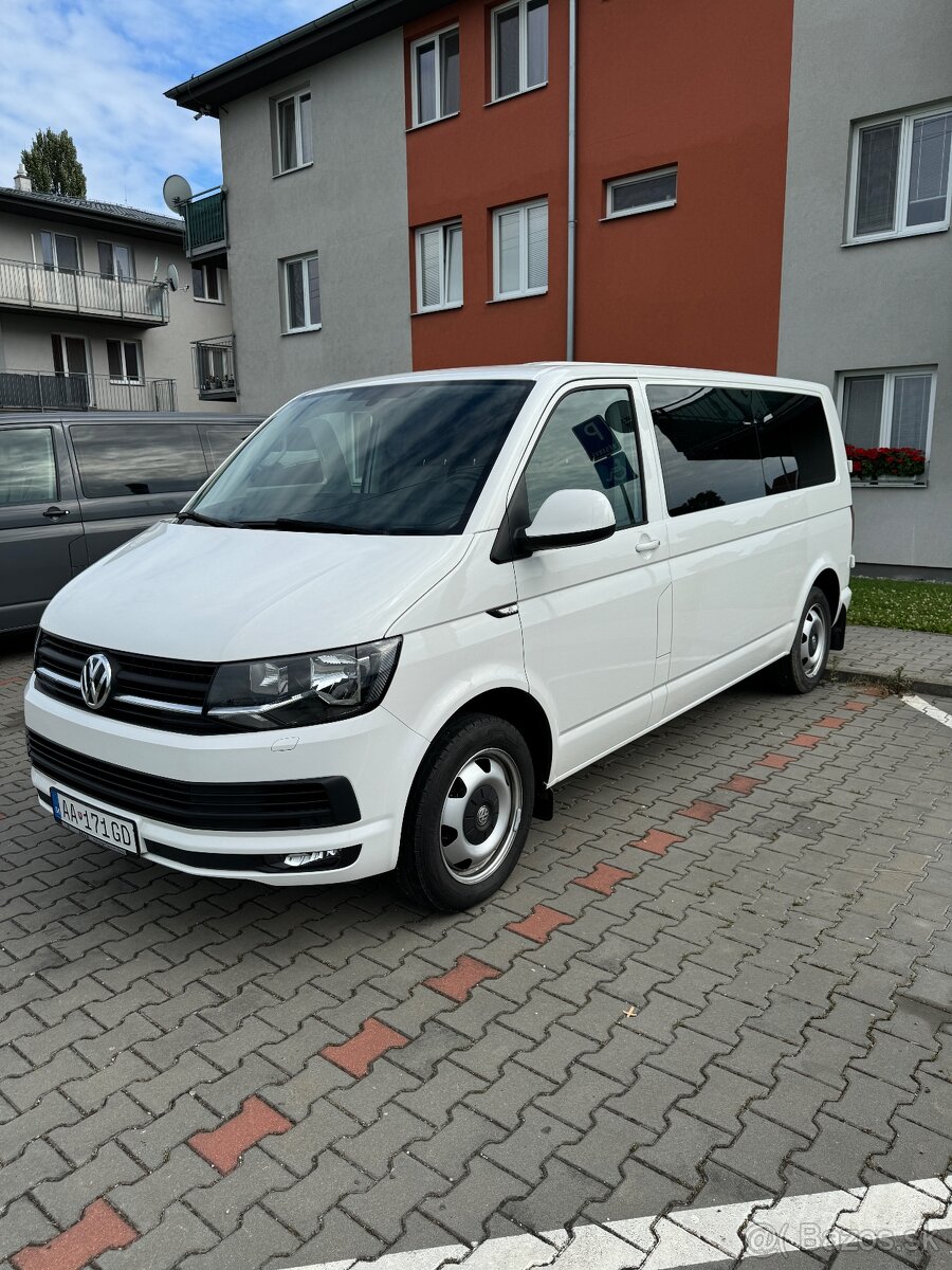 Prenájom minibusu VW Caravelle T6 Long