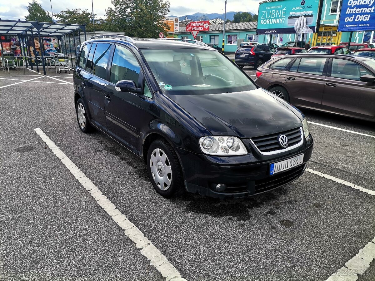 PREDÁM VW TOURAN 2.0 TDI 125 kw BMN bez EK