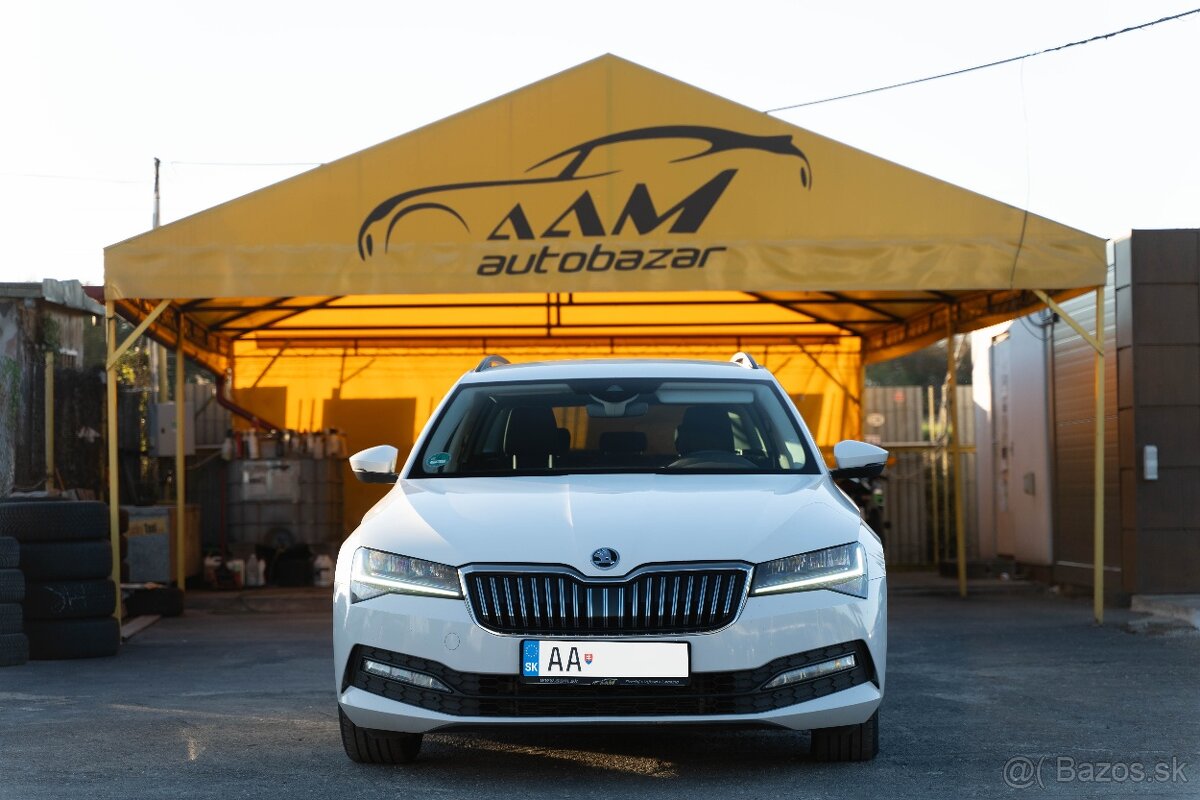 Škoda Superb 3 FACELIFT Combi 2.0 TDI DSG 140KW -NEBÚRANÉ -