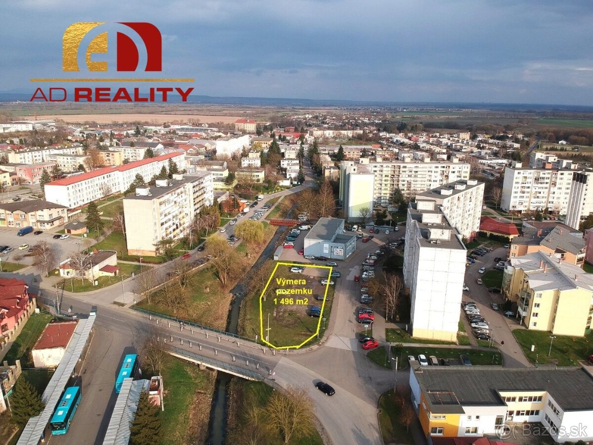 AD REALITY - Pozemok v centrálnej zóne - Sečovce