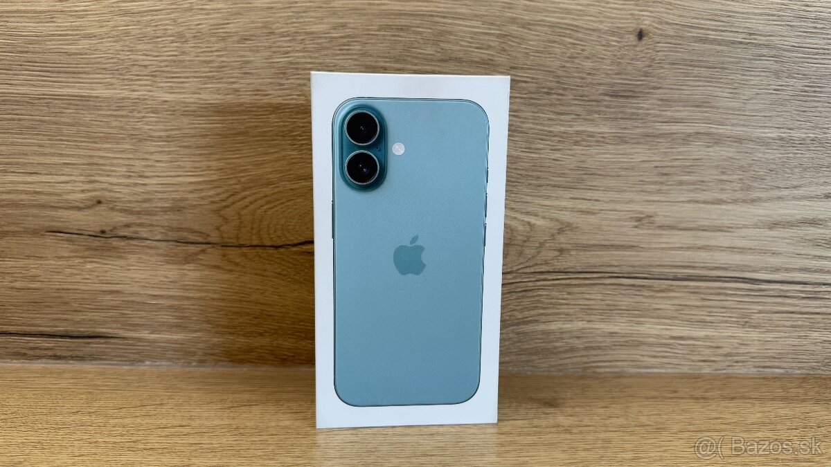 APPLE IPHONE 16 128 GB TEAL ZELENÝ