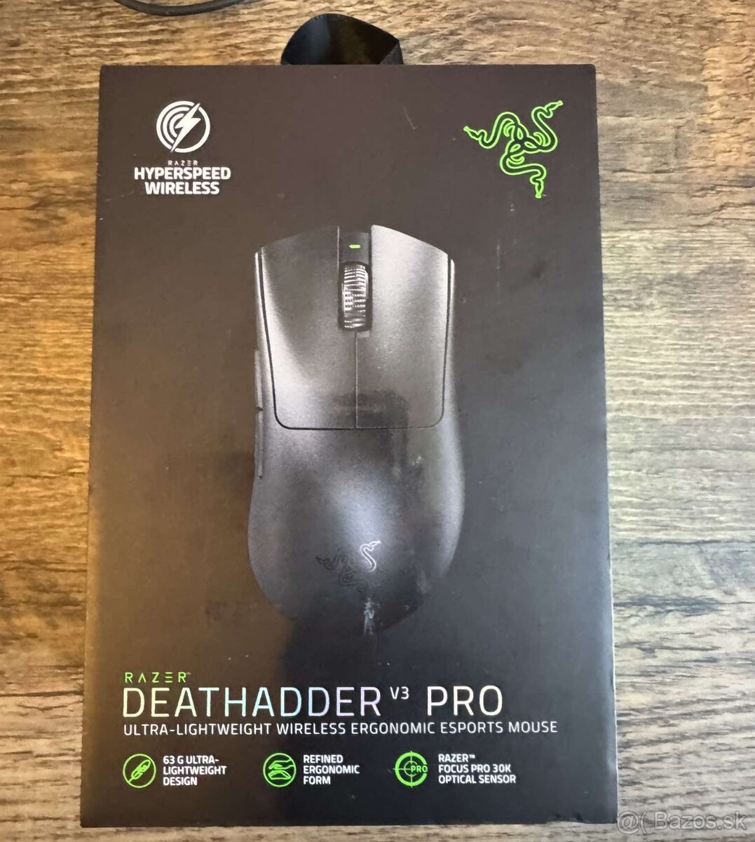 Predám Razer DeathAdder V3 Pro Black