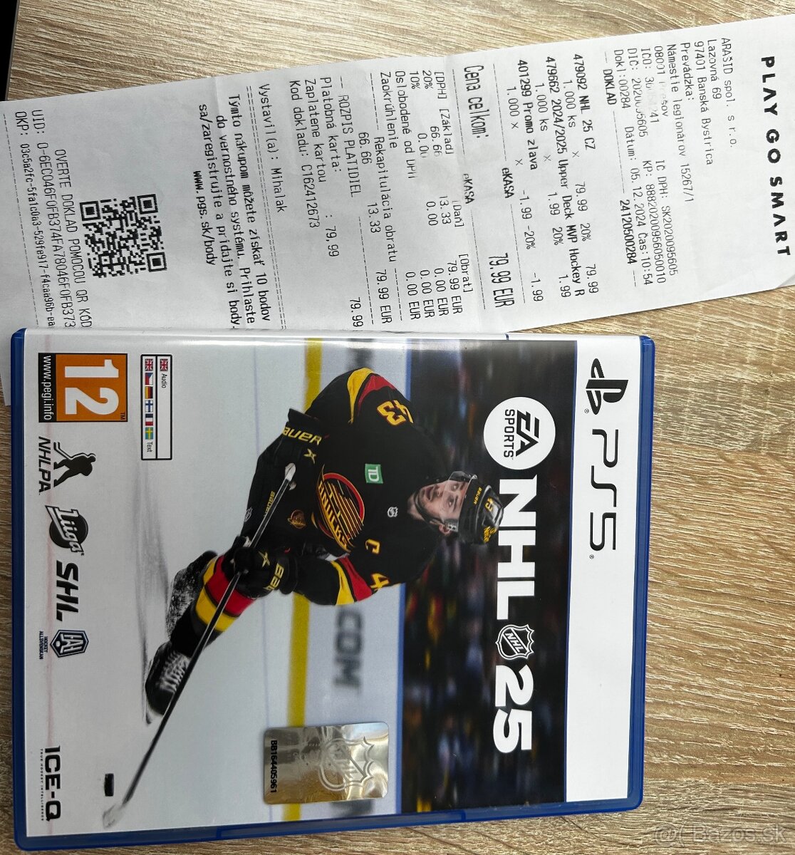 NHL25  PS5