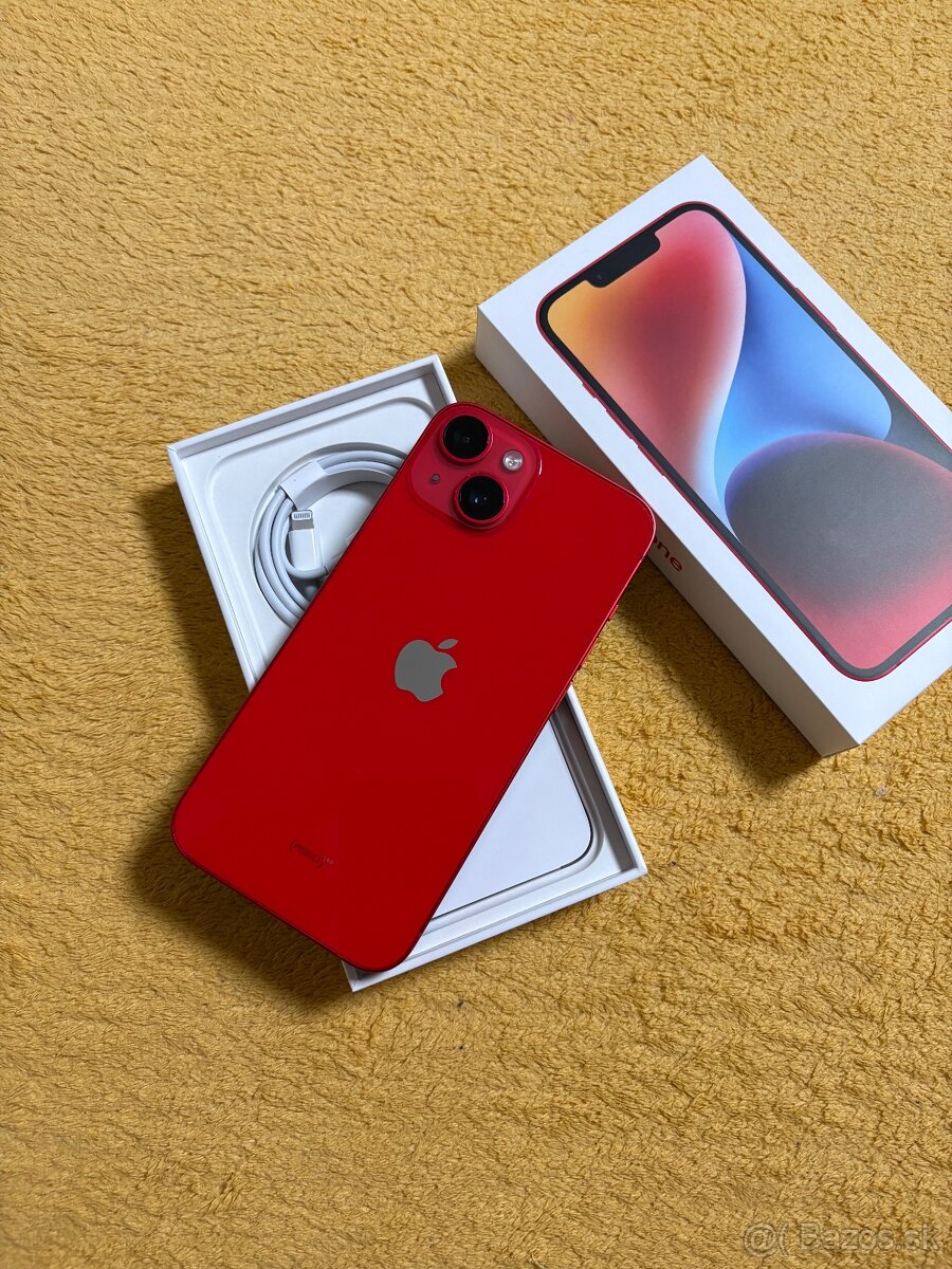 iPhone 14 128gb red